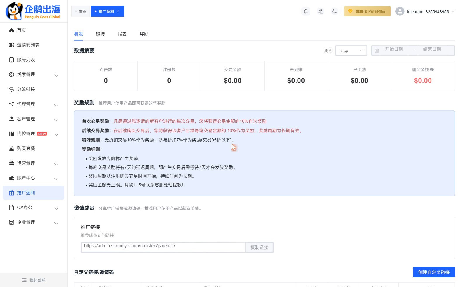 推广返利